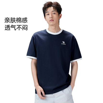 【绵绵T】骆驼男装短袖T恤速干