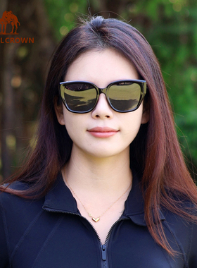 骆驼太阳眼镜猫眼墨镜