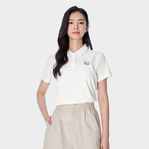 【清爽速干】骆驼户外速干衣女短袖polo衫透气吸湿快干运动T恤男 - 图3