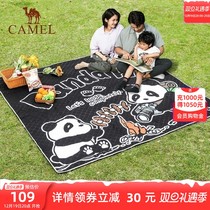 (Panda) Camel Wild Dining Mat Camping Tent Ground Mat Outdoor Laid Cushion Camping Anti-Damp Cushion Thickened Folding Cushion