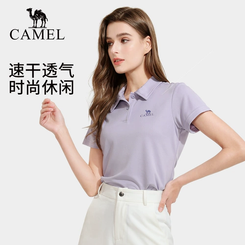 Летняя однотонная футболка с коротким рукавом, модная дышащая футболка polo для отдыха