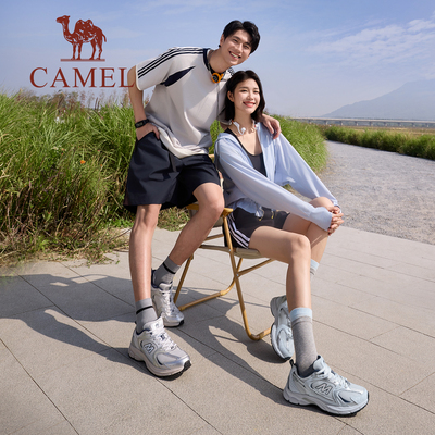 骆驼光速2代运动鞋女款2026新款鞋子跑步鞋透气复古慢跑鞋休闲鞋