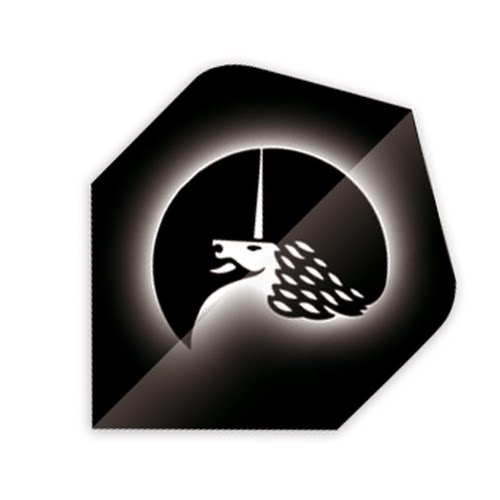 UNICORN CORE系列小方形黑色铝箔飞镖尾翼 - 图1