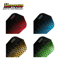 Оперение для дротиков harrows orbital系列小方形飞镖翼tessera系列四色飞镖尾翼飞镖叶