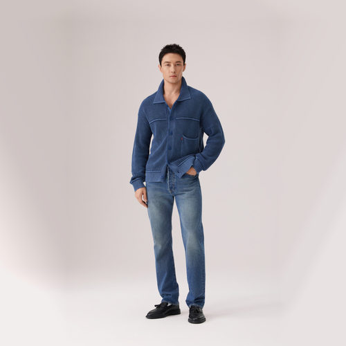 【商场同款】Levi's李维斯26春夏男士501®经典直筒牛仔裤00501 - 图0