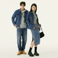 Levi's李维斯2024夏季情侣牛仔夹克外套