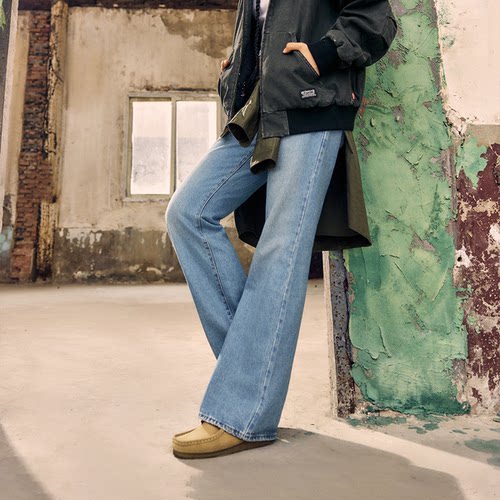 【补贴改裤】Levi's李维斯女士BAGGY宽松美式复古休闲牛仔裤 - 图1