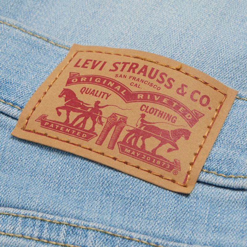 Levi's李维斯夏季女士牛仔短裤简约宽松时尚舒适休闲裤