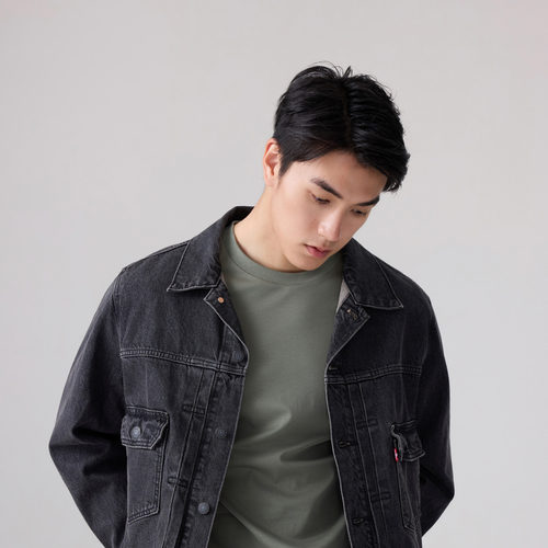 Levi's李维斯26年春夏新款男士美式复古工装风早春牛仔夹克外套 - 图2