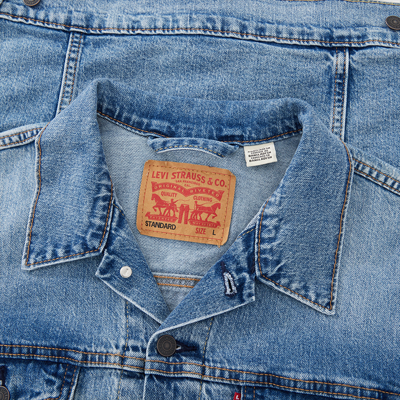 Levi's李维斯24春季新款男士牛仔外套复古时尚经典潮牌夹克 - 图3