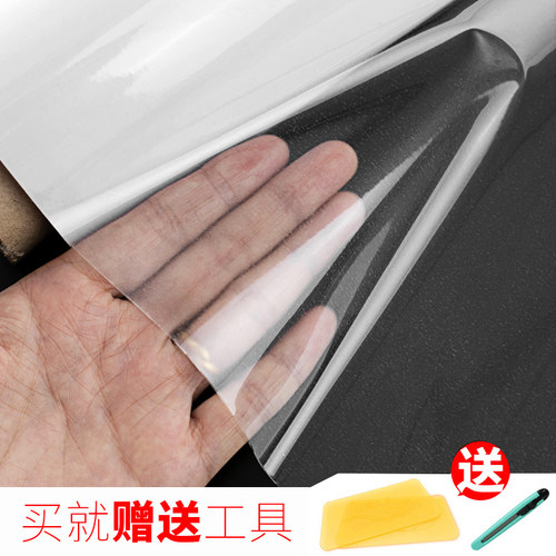 厨房防油贴纸透明防火耐高温可擦洗防油烟墙壁防水自粘墙面瓷砖贴 - 图1