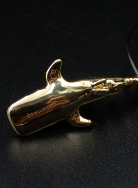 鲸鲨镀金马尔代夫项链