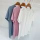 Yuanxi Spring and Summer Modal Short Sleeve Solid Color Modal Women