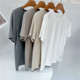 Yuanxi Spring and Summer Modal Short Sleeve Solid Color Modal Women