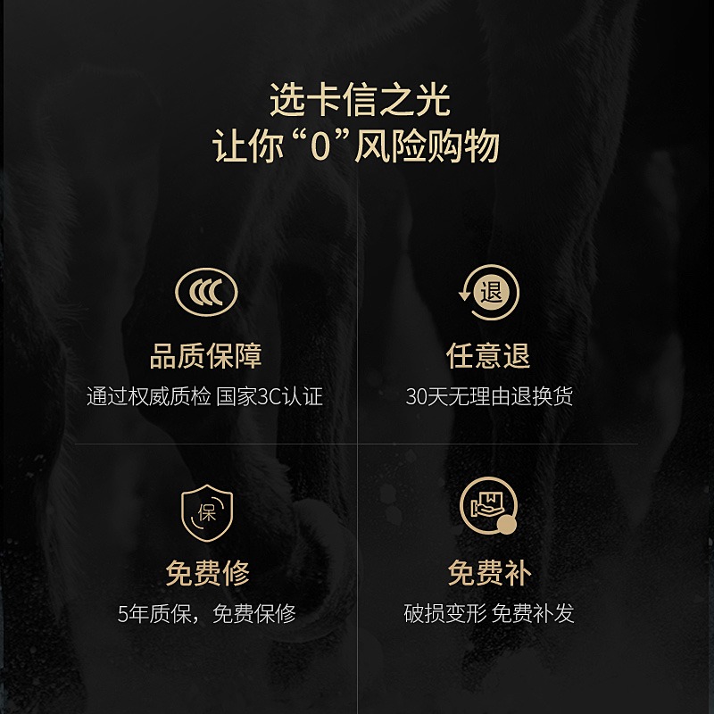 卡信之光 欧式奢华大气客厅吊灯 美式复古别墅卧室餐厅树脂水晶灯 - 图2