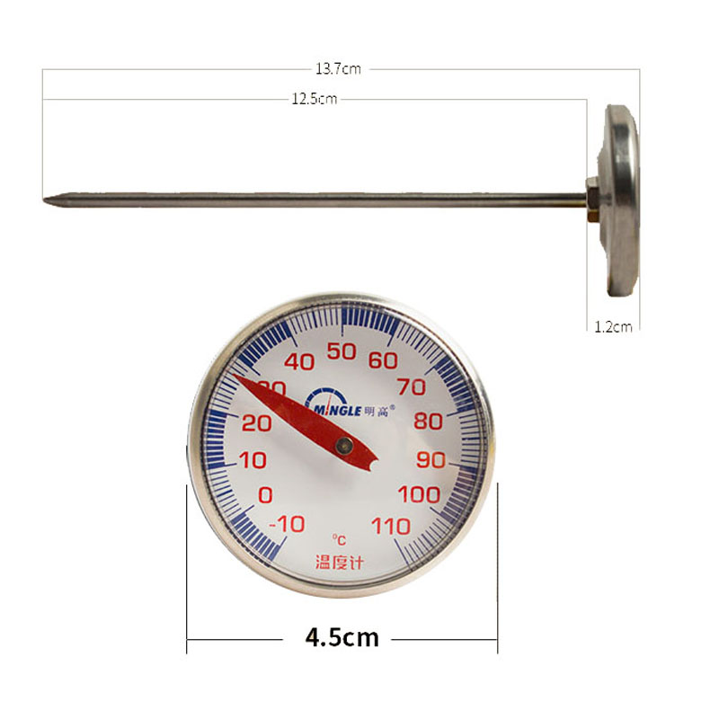 明高T816速读温度计水温奶粉食物测量家用厨房食品温度计原创品牌 - 图2