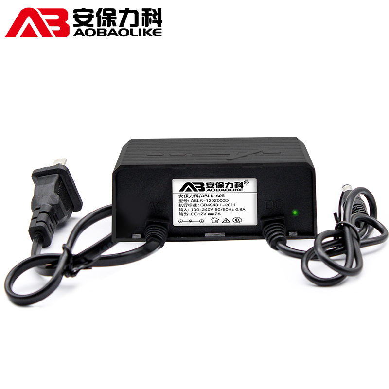 监控电源适配器12V2A安防摄像头断停电续航UPS专用变压器室外防水 - 图0