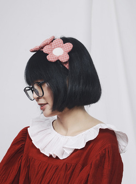可爱原创花朵懒人发带