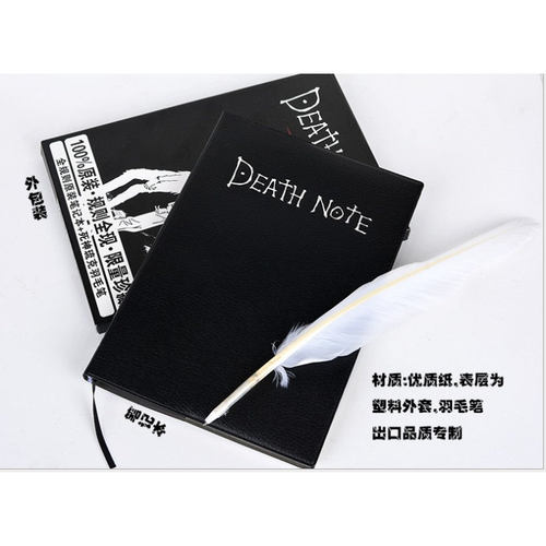 死亡笔记周边学生记事本礼品套装厚76海砂动漫COS道具Death Note - 图2