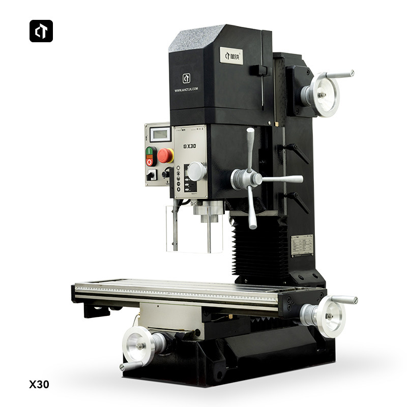 呲铁X30三轴滚珠丝杆钻铣床小型加工中心光机教学机可改数控铣床,淘宝优惠券,粉丝福利购,淘宝优惠卷