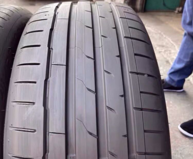 韩泰轮胎255/45R19 104W TO 特斯Model Y/3/X原配车胎带静音海绵 - 图1