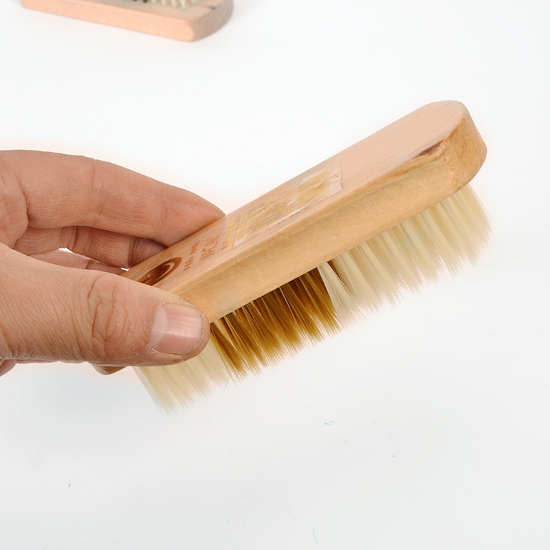 实木长柄清洁刷鞋刷子软毛不伤鞋家用多用途板刷洗鞋神器洗衣服刷 - 图1