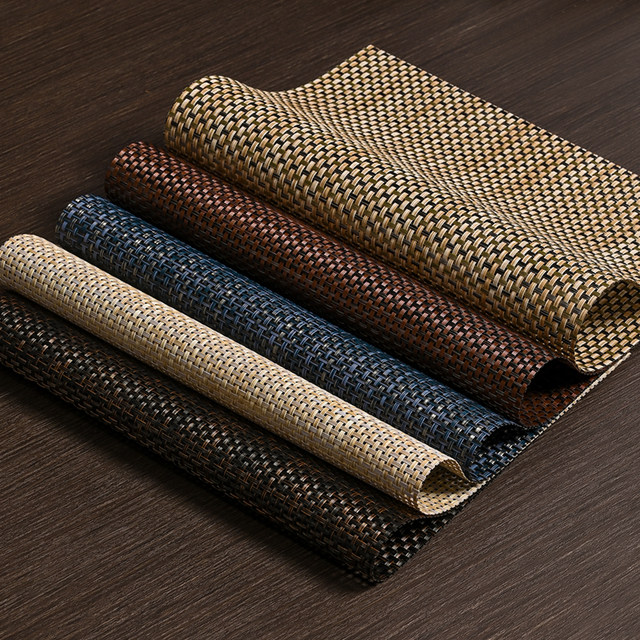 Baipinliang woven placemat Western placemat hotel wash