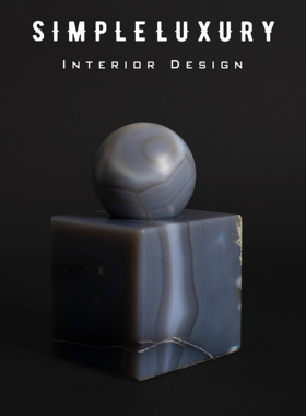 小众天然石英石办公室书房摆件