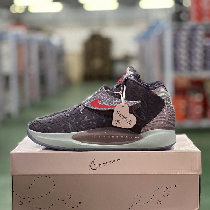 Nike KD14 NRG EP情人节杜兰特14男子实战篮球鞋 DJ4335-900-图0