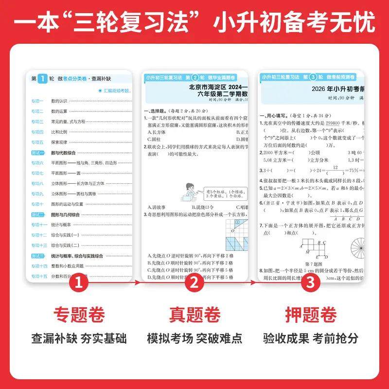 一本【冲刺小升初】真题分类2026版语文数学英语小学总复习考前提分冲名校视频讲解全国通用真题模拟卷三步练真题名校冲刺历年真题,淘宝优惠券,粉丝福利购,淘宝优惠卷