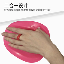 Swimming hand webbed translucent paddle for children adult paddling swimming professional swim w training accessories