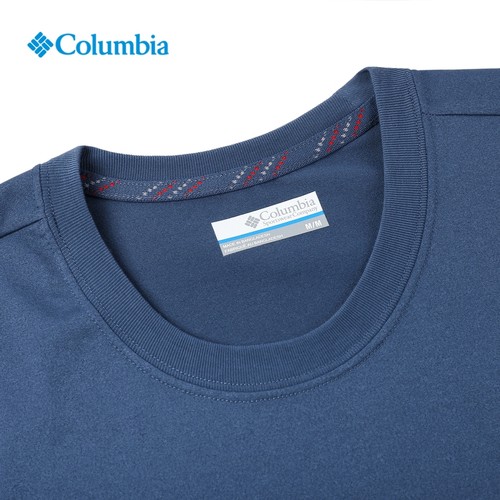 哥伦比亚Columbia长袖T恤户外男子全涤速干透气背部图案AE9938-图1