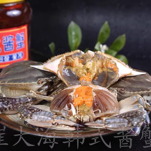 普乐韩式酱蟹酱油蟹腌大螃蟹膏梭子蟹东港酱母蟹丹东崔大海冻蟹 - 图3