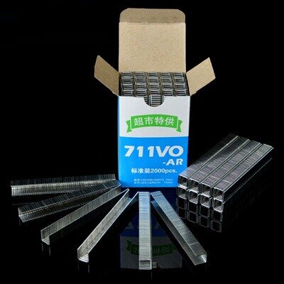 711铝钉超市铝钉扎口机塑料袋封口机钉子香肠手动扎口机铝钉包邮 - 图1