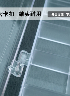 不串格加厚耐磨高透固定板28小格