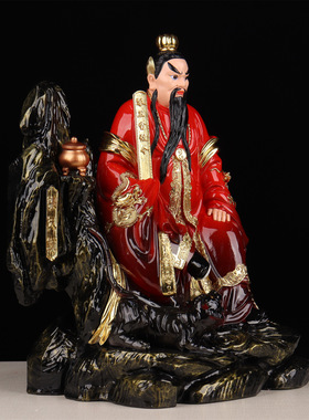 供奉家用佛像龙虎山张天师神像极彩张道陵真人天师府摆件家用摆件