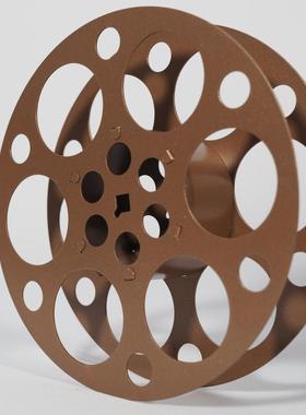 电影情结影院餐厅胶片夹片盘老物