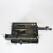 1957 Japan Middle Old Objects Tiger Cards Tiger Mechanical Hand Manual Calculator Atlantic Abacus Function Ok