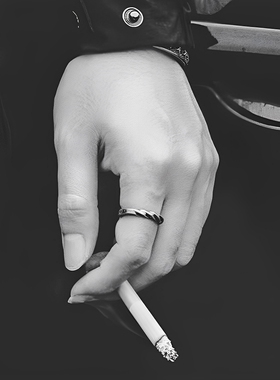 学生潮牌戒指钛钢原创男