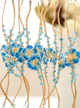 民族景区热卖饰品手工发鸡蛋花