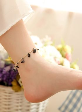 民族饰品批发许愿草幸运草黑色