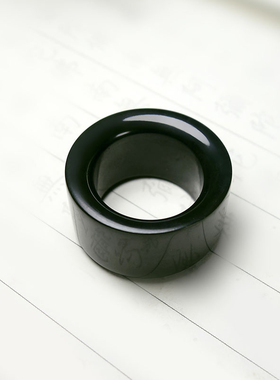 男款扳指男士戒指男玉大扳指男霸气玉扳指戒扳指男大拇指雕刻青玉