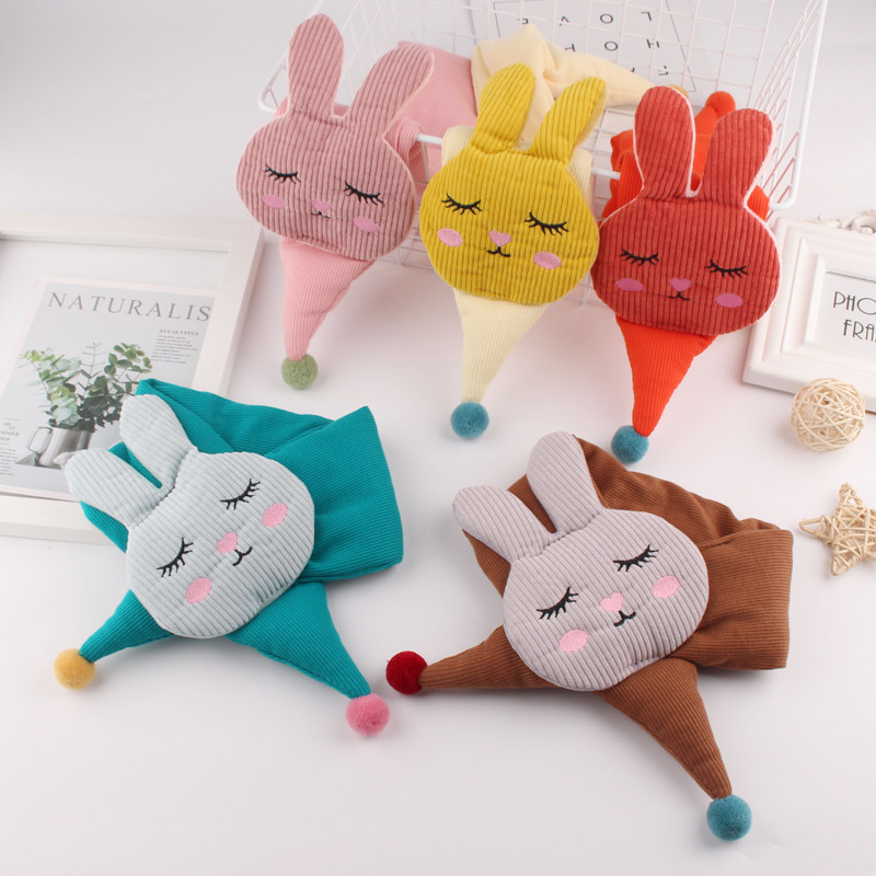 儿童围巾冬小童加厚女保暖男婴儿围脖可爱卡通脖套韩版男童女童潮,淘宝优惠券,粉丝福利购,淘宝优惠卷