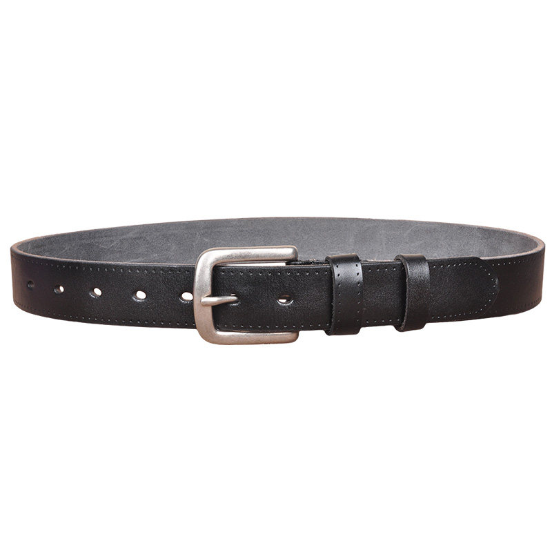 牛仔裤皮带女夏宽软皮手工复古简约百搭真皮头层牛皮女士腰带裤带