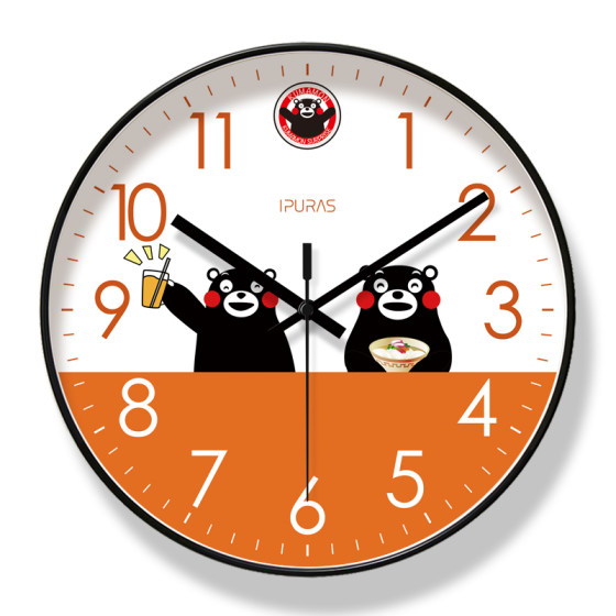 Automatic time, minute and second correct living room clock