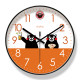 Automatic time, minute and second correct living room clock