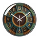 Yipula 7173 wall clock Mediterranean European style wall clock creative living room light luxury clock bedroom ultra-quiet quartz clock