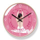 Beauty salon health club wall clock silent sweep seconds