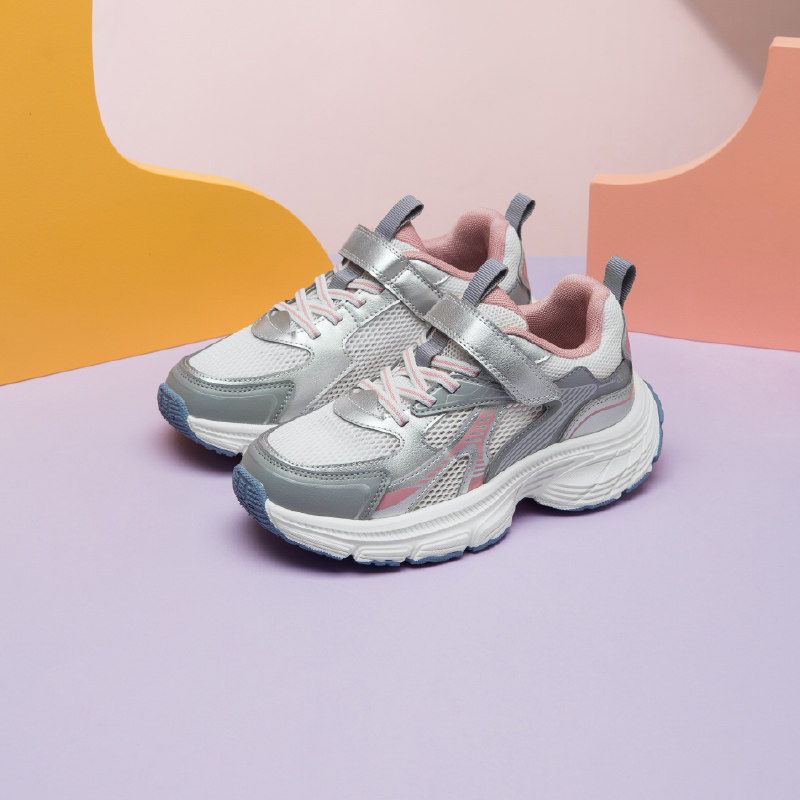 361°男女童休闲鞋网面新品2025夏秋老爹鞋魔术贴运动鞋N92523809,淘宝优惠券,粉丝福利购,淘宝优惠卷