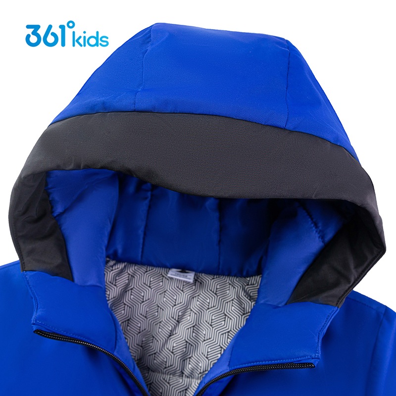 361°男童棉服连帽新品冬季防风中大童加厚保暖外套K52342802 - 图1